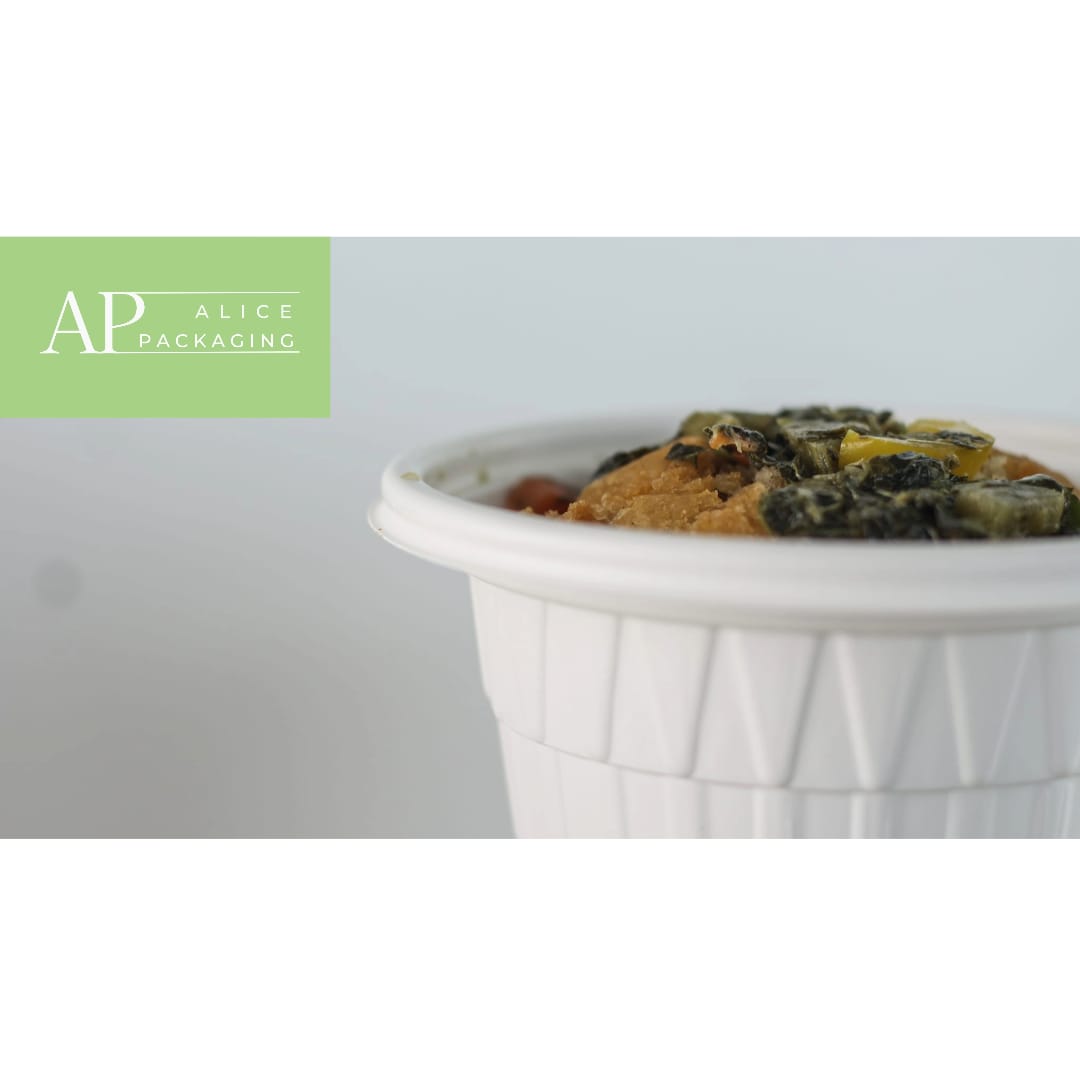 Biodegradable Cornstarch Food Bowls