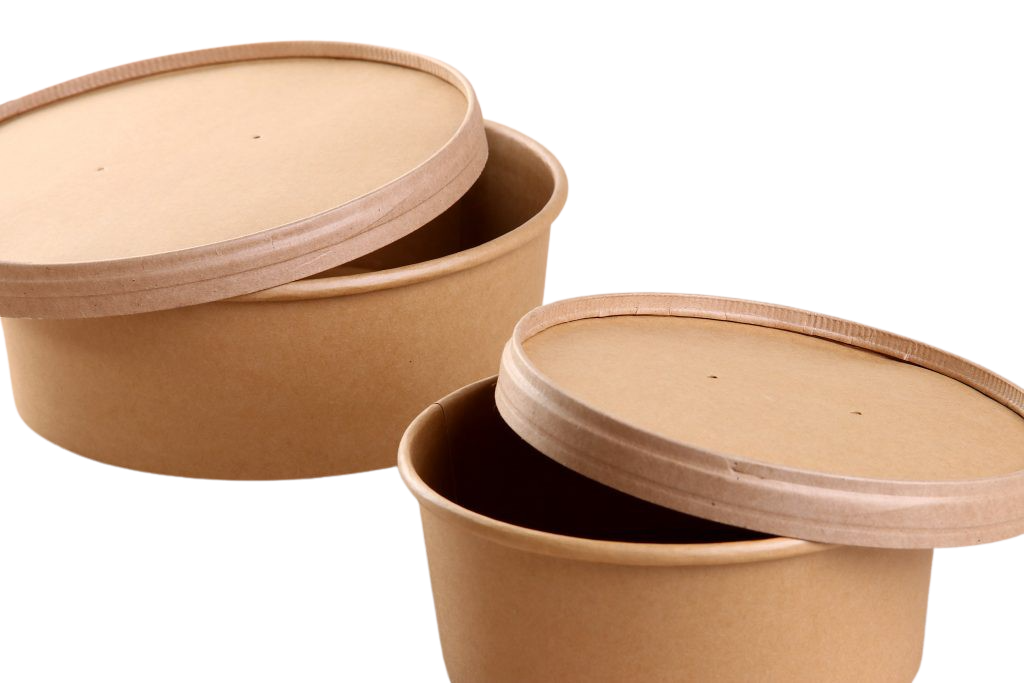 Kraft Food Bowls with lids (150)